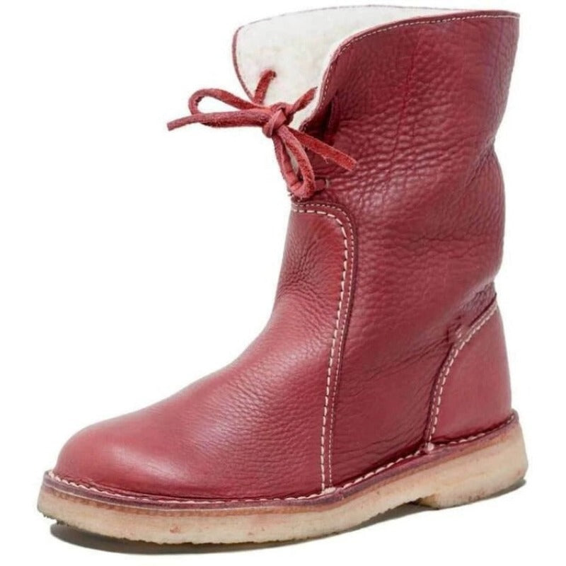 Sturdy Boots with Warm Lining