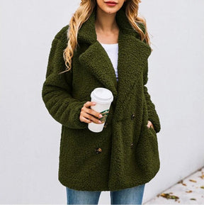 Women's Double-Breasted Coat