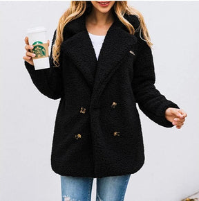 Women's Double-Breasted Coat