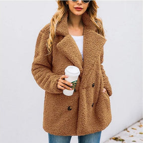 Women's Double-Breasted Coat