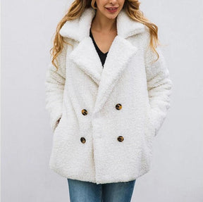 Women's Double-Breasted Coat