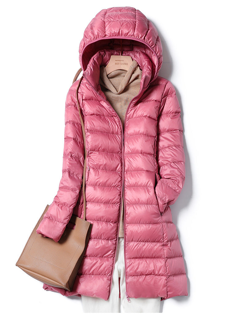 Women's Long Puff Down Jacket