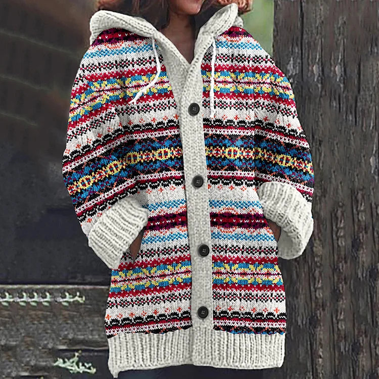 Comfortable Knitted Wool Coat