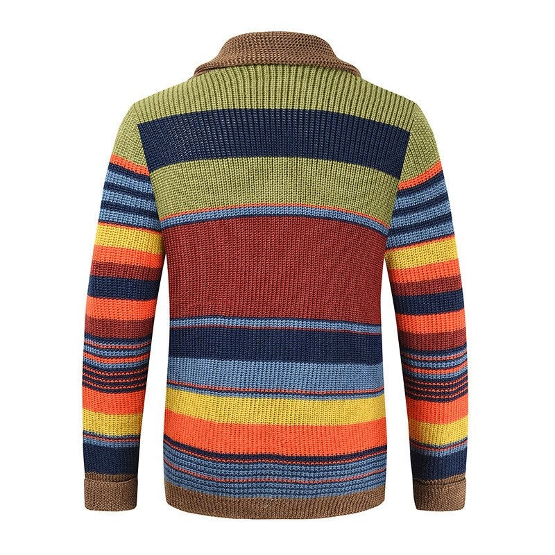 Men's Vibrant Knit Cardigan