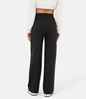 Chic and Cozy High-Waisted Leisure Trousers