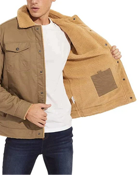 Collar Bomber Jacket for Men