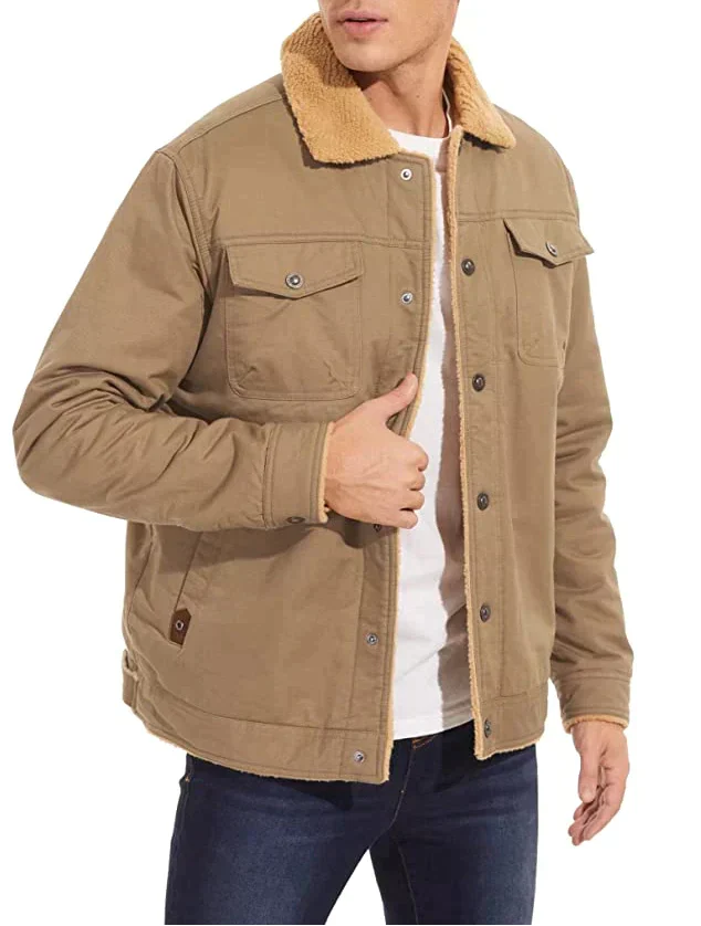 Thick Bomber Jacket for Men