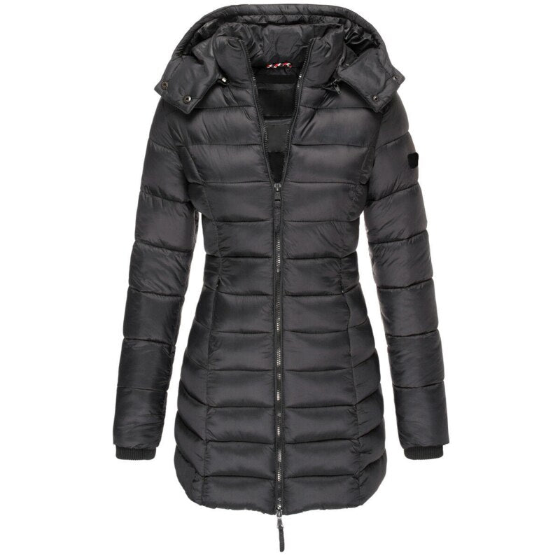 Stylish Long Padded Jacket for Women