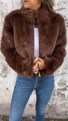 Women's Stylish Fur Jacket