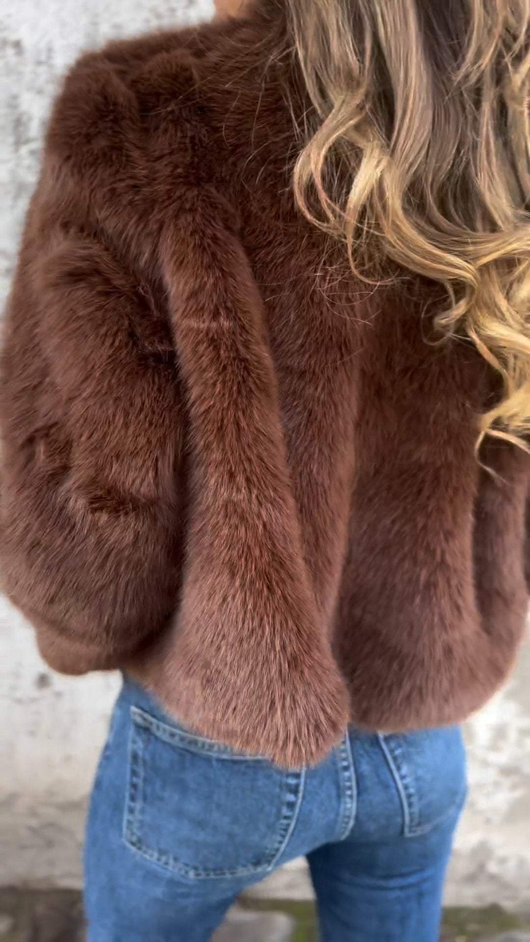 Women's Stylish Fur Jacket