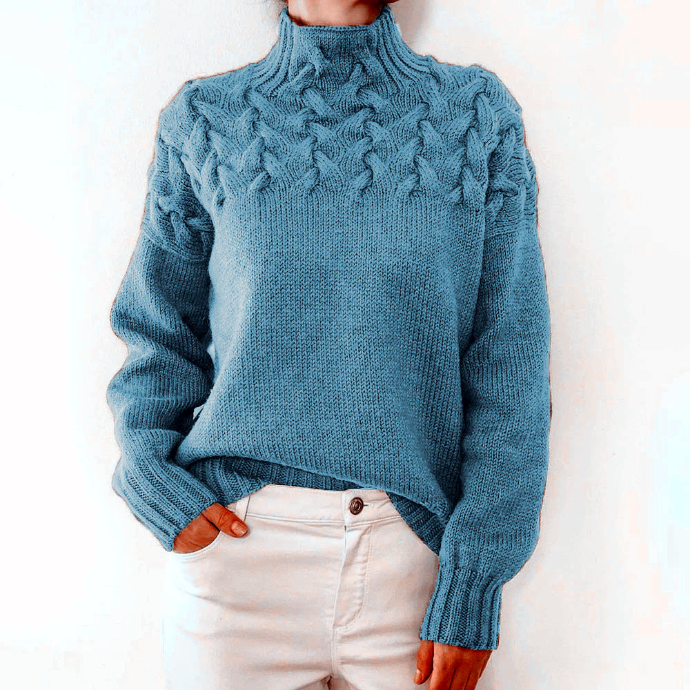 Women's Longsleeve Knitted Turtleneck