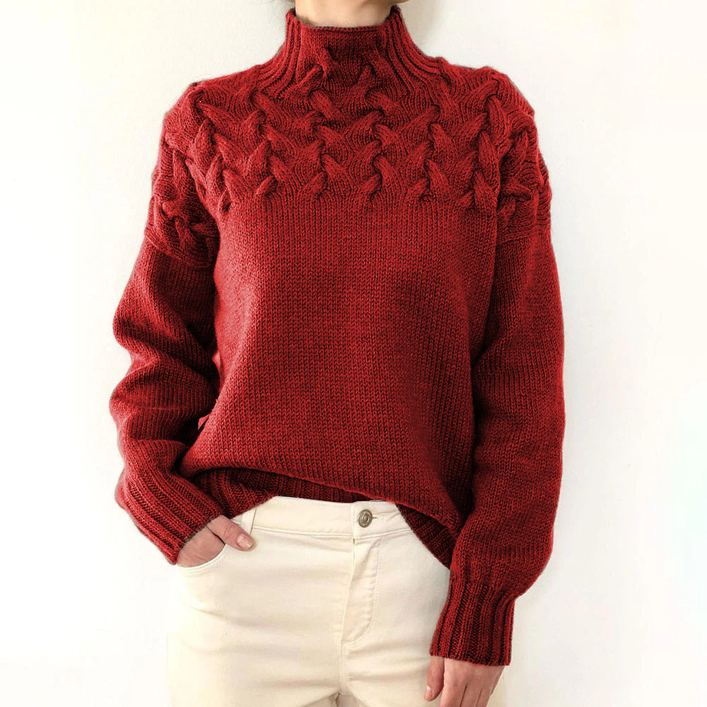 Women's Longsleeve Knitted Turtleneck