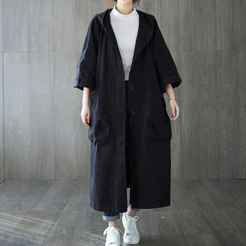 Women's Oversized Comfortable Trench Coat