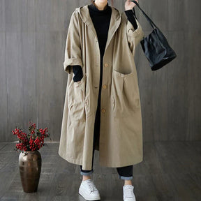 Women's Oversized Comfortable Trench Coat