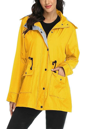 Women's Hooded Raincoat