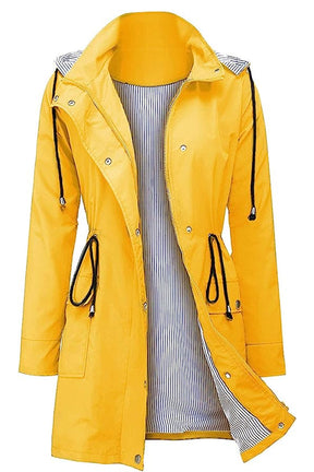 Women's Hooded Raincoat