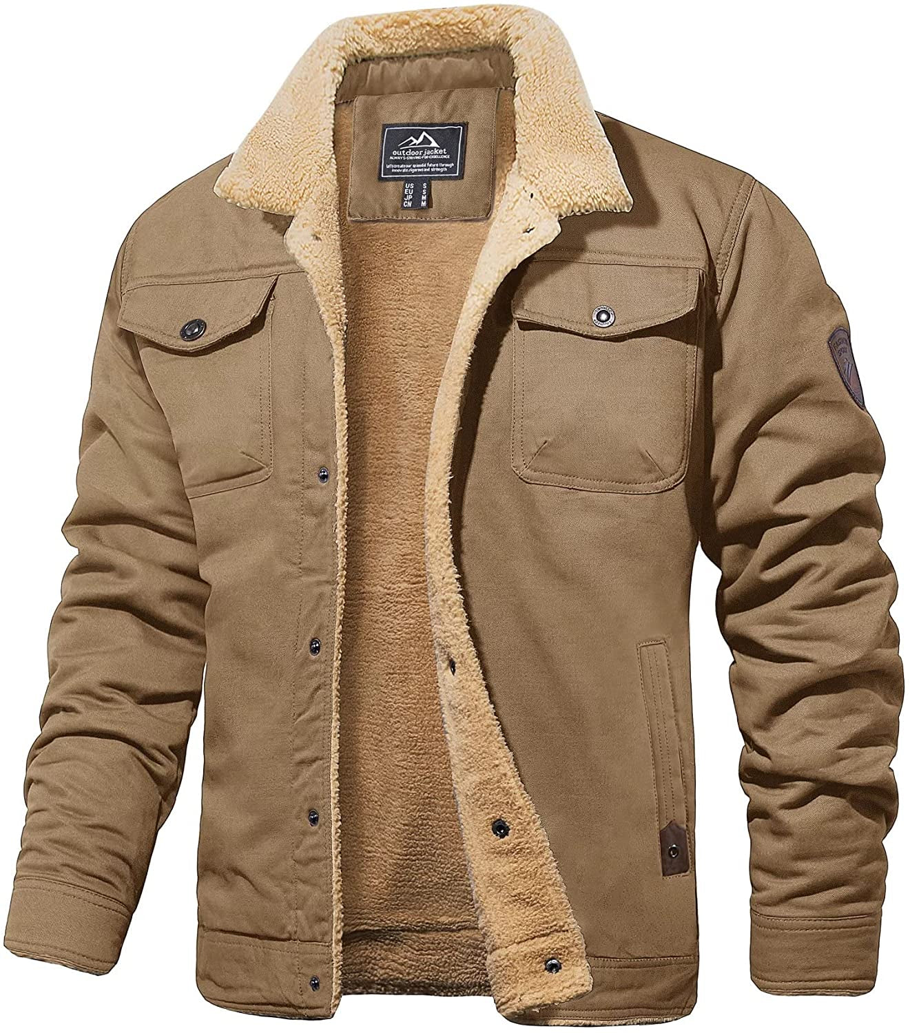 Collar Bomber Jacket for Men